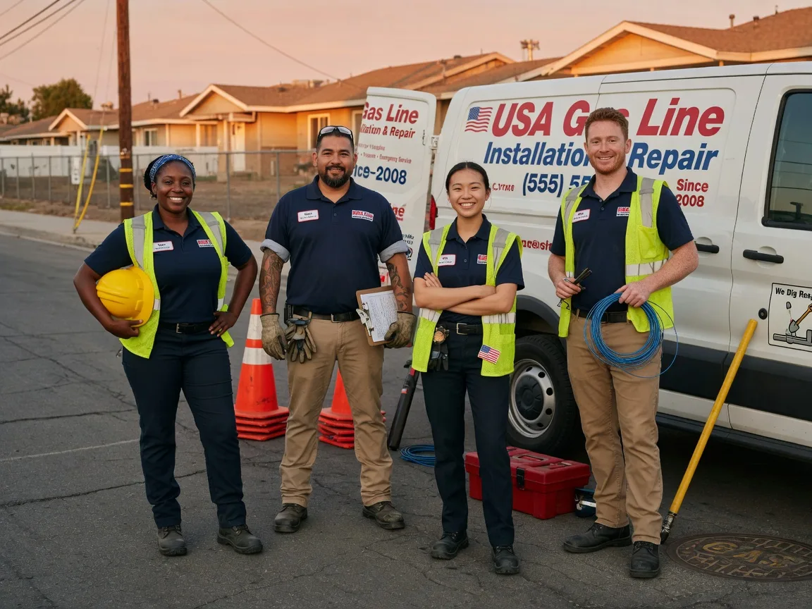 Gas Line Installation company in Sharon, SC